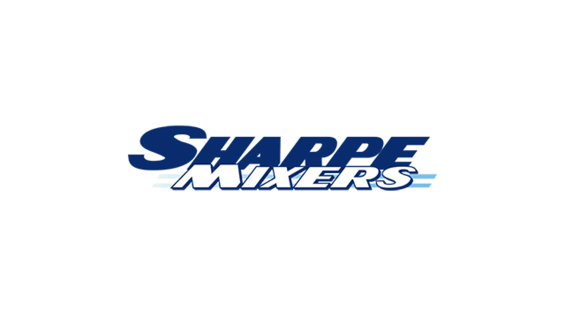 Sharpe Mixers logo in color