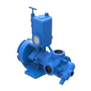 Viking Pump HL4924A is part of the 4924A Series™ of internal gear pump, which are the perfect solution for ammonia pumping (refrigerant R-717) due to efficiently keeping the ammonia in liquid form to make removing heat easier.