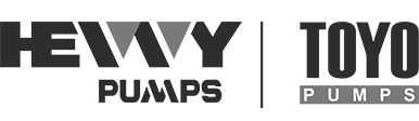 Hevvy Pumps | Toyo Pumps logo in grey