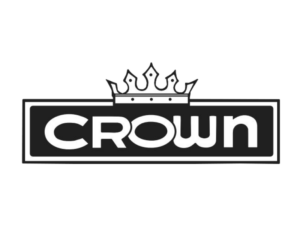 Crown Pumps logo in back