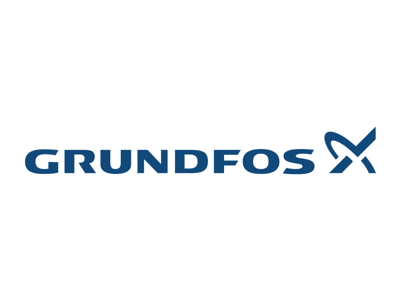 Grundfos Pumps Logo in color