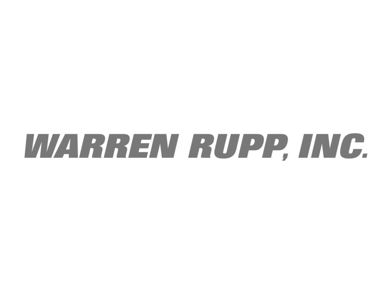 Warren Rupp Pumps logo in black