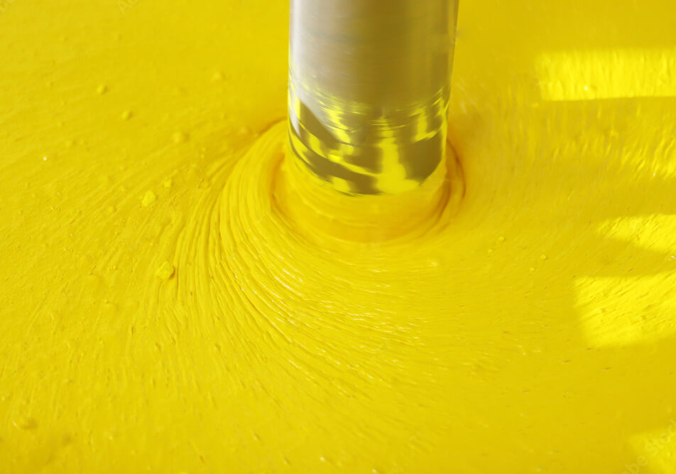 A paint factory that uses rotating equipment sourced by Arroyo Process