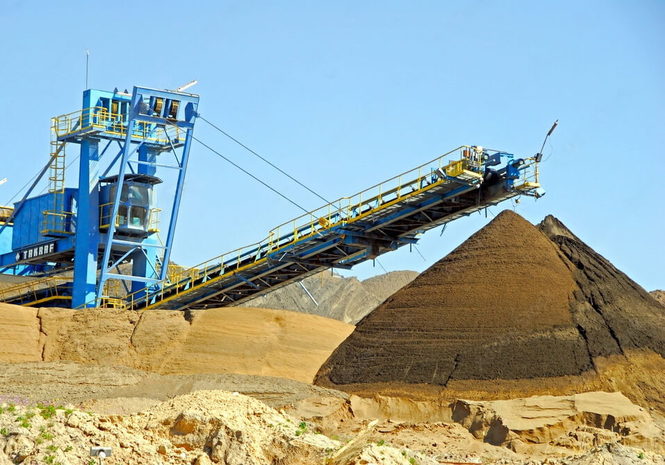 An active phosphate mine that uses rotating equipment sourced by Arroyo Process