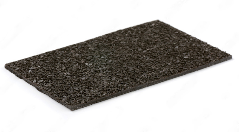 An asphalt shingle that was manufactured using rotating equipment sourced by Arroyo Process