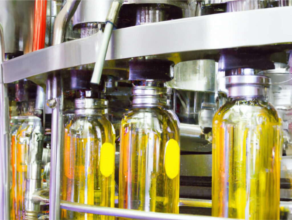 An active factory that manufacturers edible oils, which currently uses equipment from Arroyo Process.