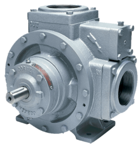 Corken 521 and 1021 Model Sliding Vane Pumps featuring robust construction, ideal for high-pressure ammonia applications.