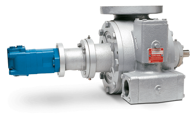 Corken Hydraulic Option for Sliding Vane Pumps, providing flexibility and enhanced performance for ammonia pumping applications.