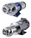 Liquiflo Max-Series Sealed & Mag Drive Gear Pump: Two advanced gear pumps from the Max series, featuring sealed and magnetic drives for versatile chemical transfer applications.