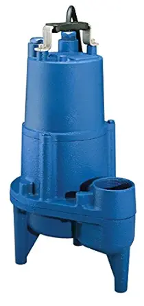 Barnes SEV412 submersible pump, featuring a robust blue design ideal for sewage and wastewater applications. This pump is engineered for reliability and efficiency in wastewater treatment plants and pumping stations, ensuring effective handling of solids and liquids.