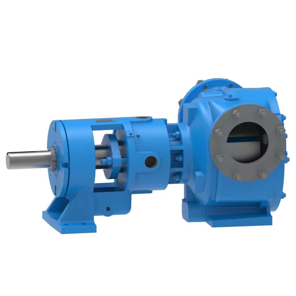 Viking Pump 324A used in asphalt pumps applications, showcasing its robust design for efficient handling of viscous materials in industrial settings.