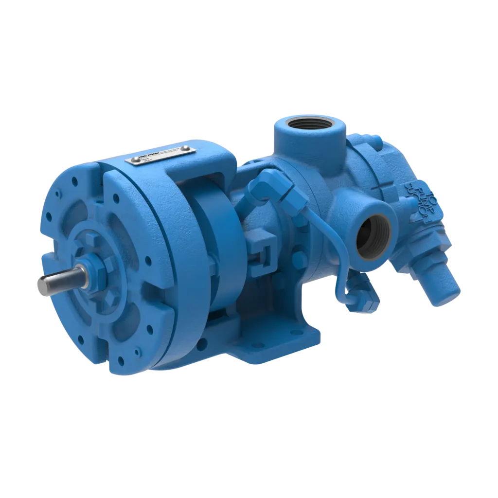 Viking Pump 4124A Series™, featuring a heavy-duty, cast iron construction with precision-engineered components for handling a variety of industrial liquids.