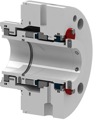 A robust, API-compliant Flexaseal mechanical seal featuring precise engineering for optimal sealing in demanding processes, including petrochemical applications.